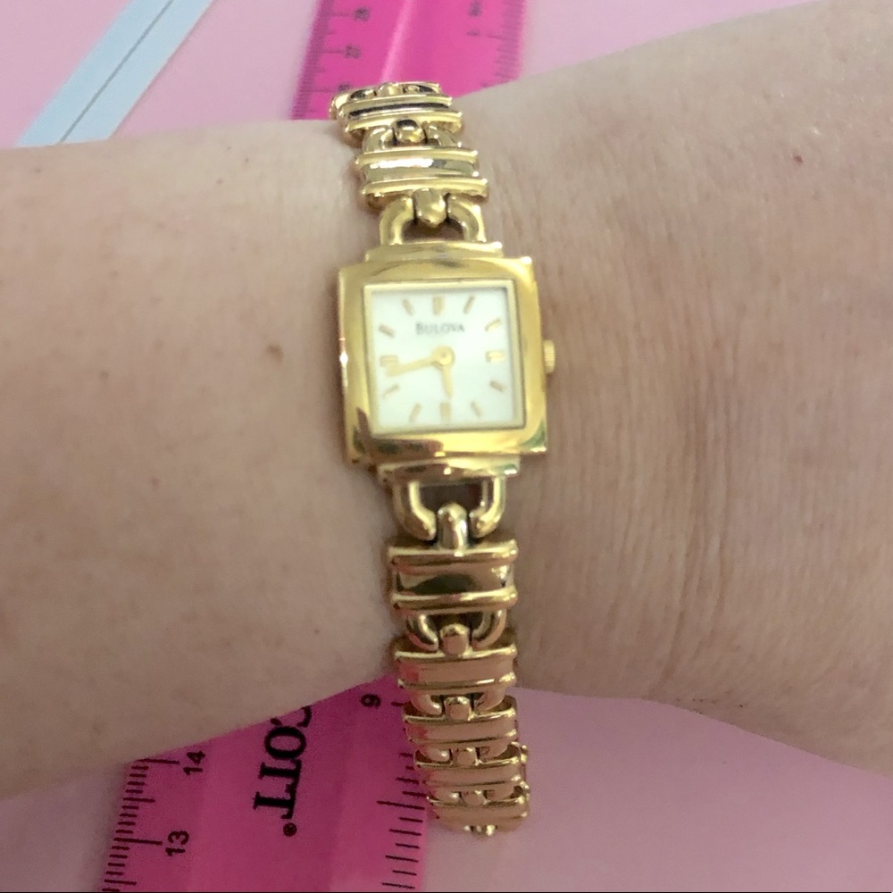 Bulova Goldtone Watch